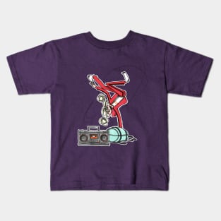 Beatrice Zinker Breakdancing Kids T-Shirt